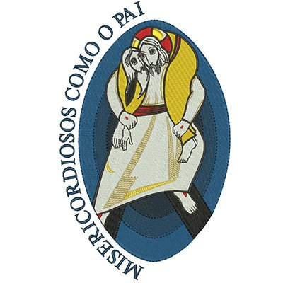 Matriz de matriz Matriz De Bordado Misericordioso Como O Pai